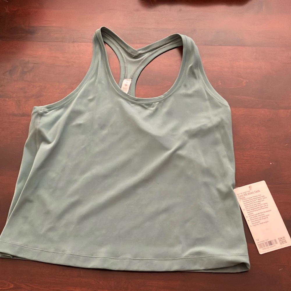 NWT Lululemon Cool Racerback *Nulu Tidewater Teal